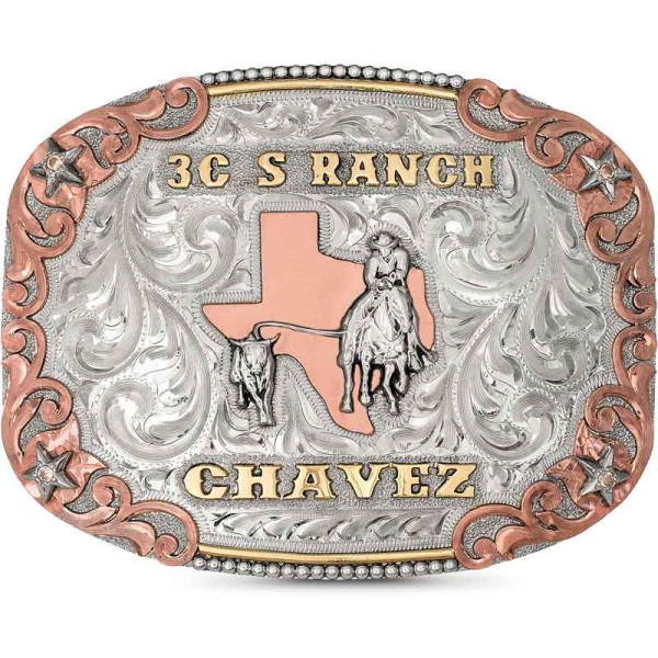 Amarillo Belt Buckle